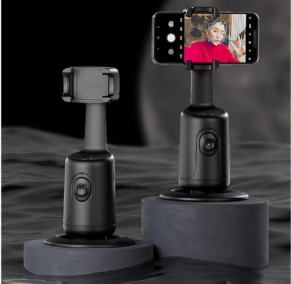 360° AI Face Tracking Gimbal – Smart Phone Stabilizer for TikTok, Vlog & Live Streaming